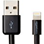 AmazonBasics Apple Certified Lightning to USB Cable - 3 Feet (0.9 Meters), Black